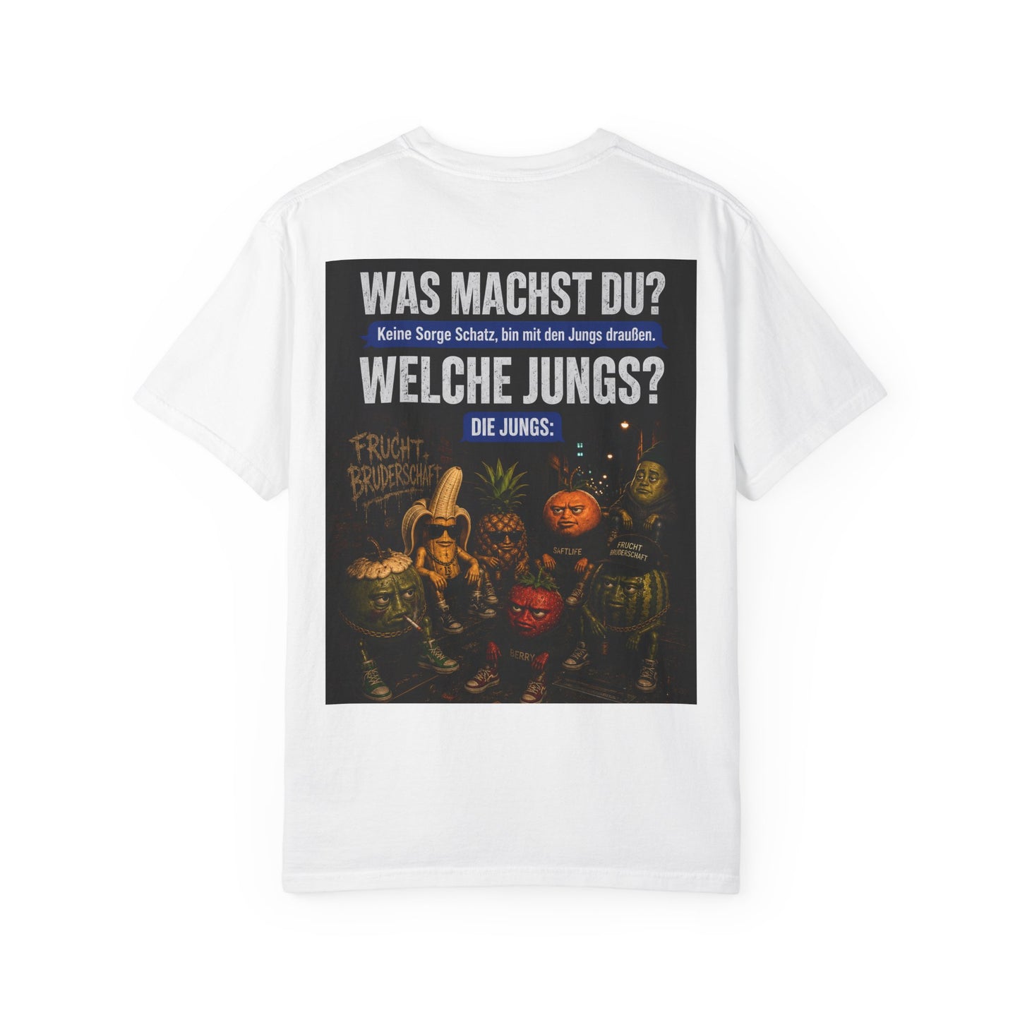Welche Jungs? Funny Fruit Gang Meme Hoodie